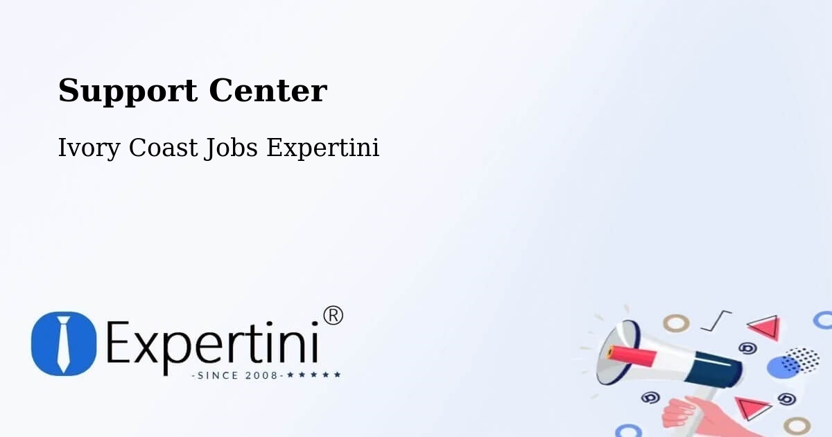 Support Services – Ivory Coast - Ivory Coast Jobs Expertini